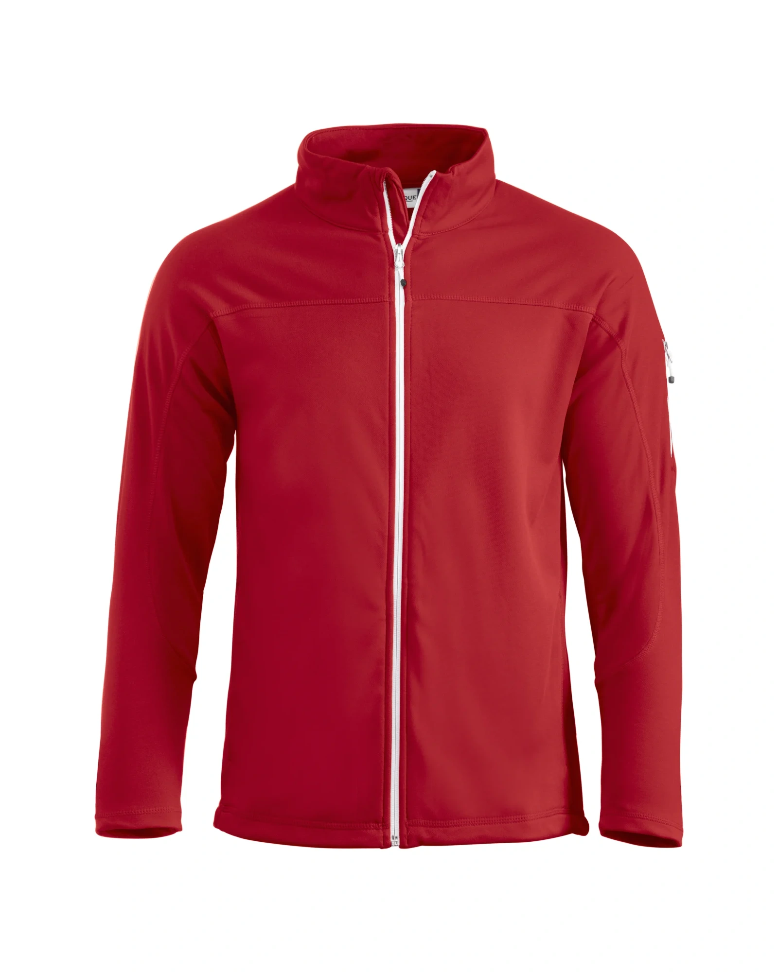 Clique Ducan vest unisex in rood, vooraanzicht
