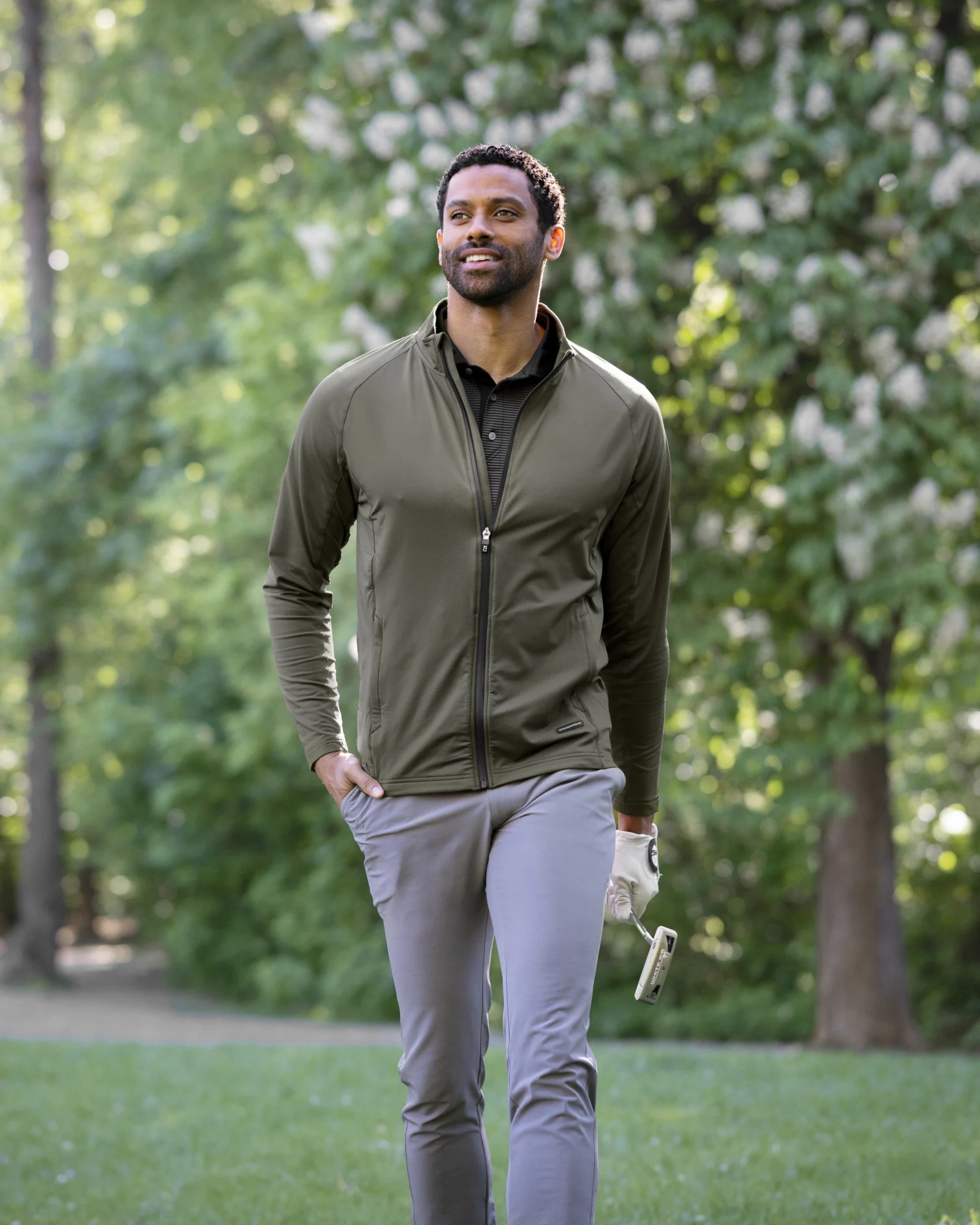 Cutter & Buck Adapt Full Zip stretchvest heren