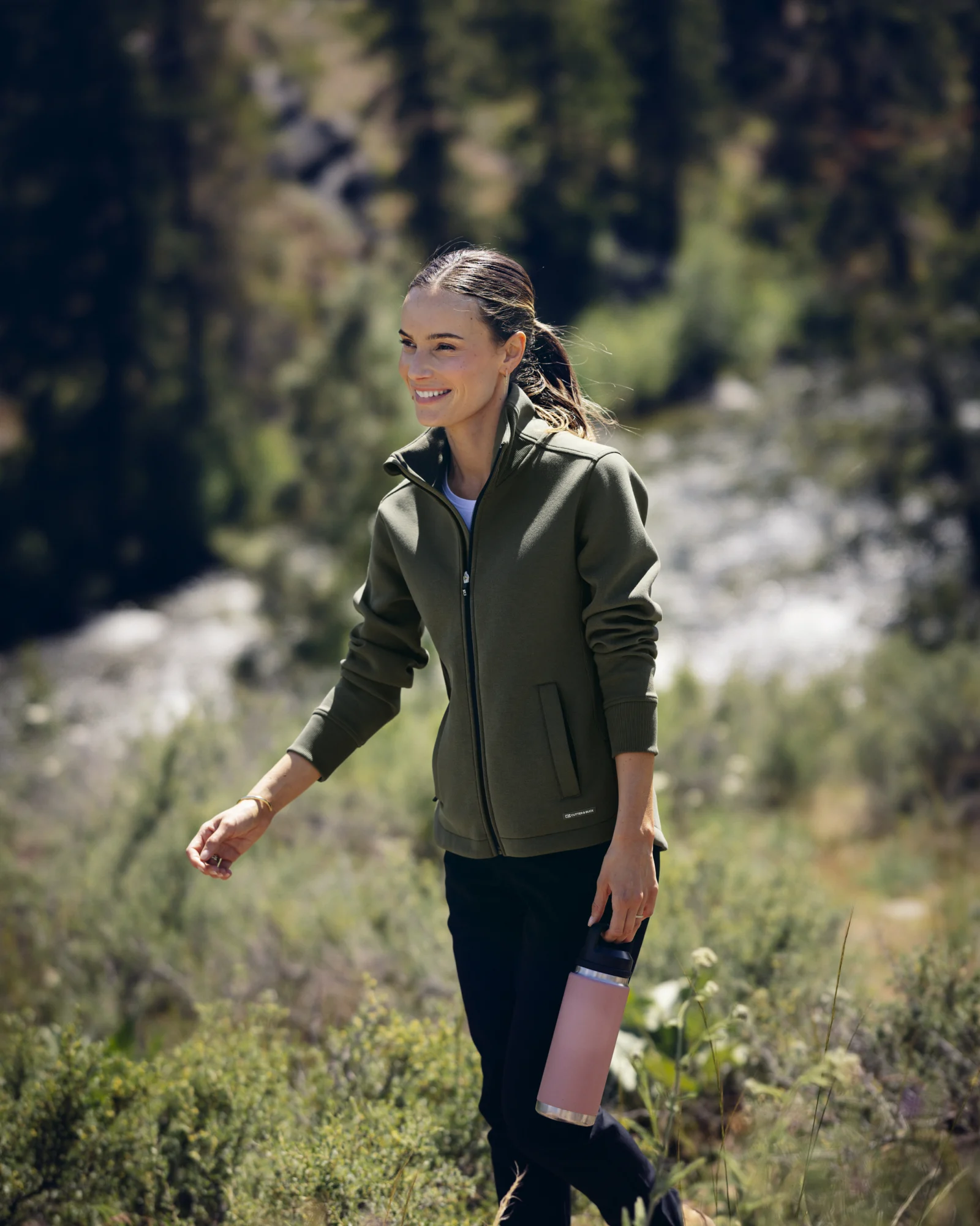 Cutter & Buck Pemberton Cardigan ritsvest dames