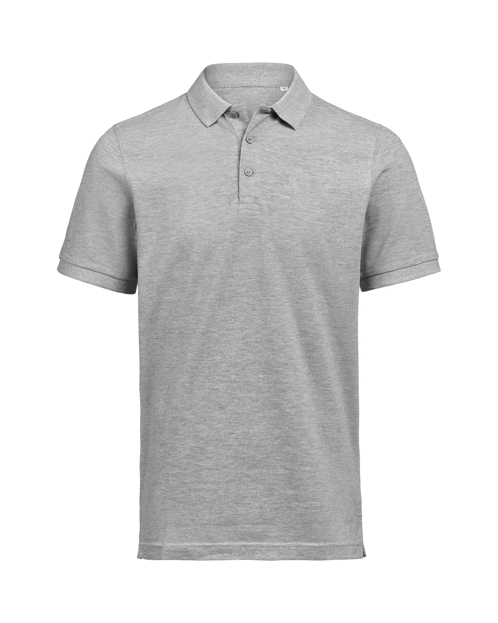 Untagged Movement UM Polo (OCS) Regular Fit Unisex in Grijs Mêlée, vooraanzicht