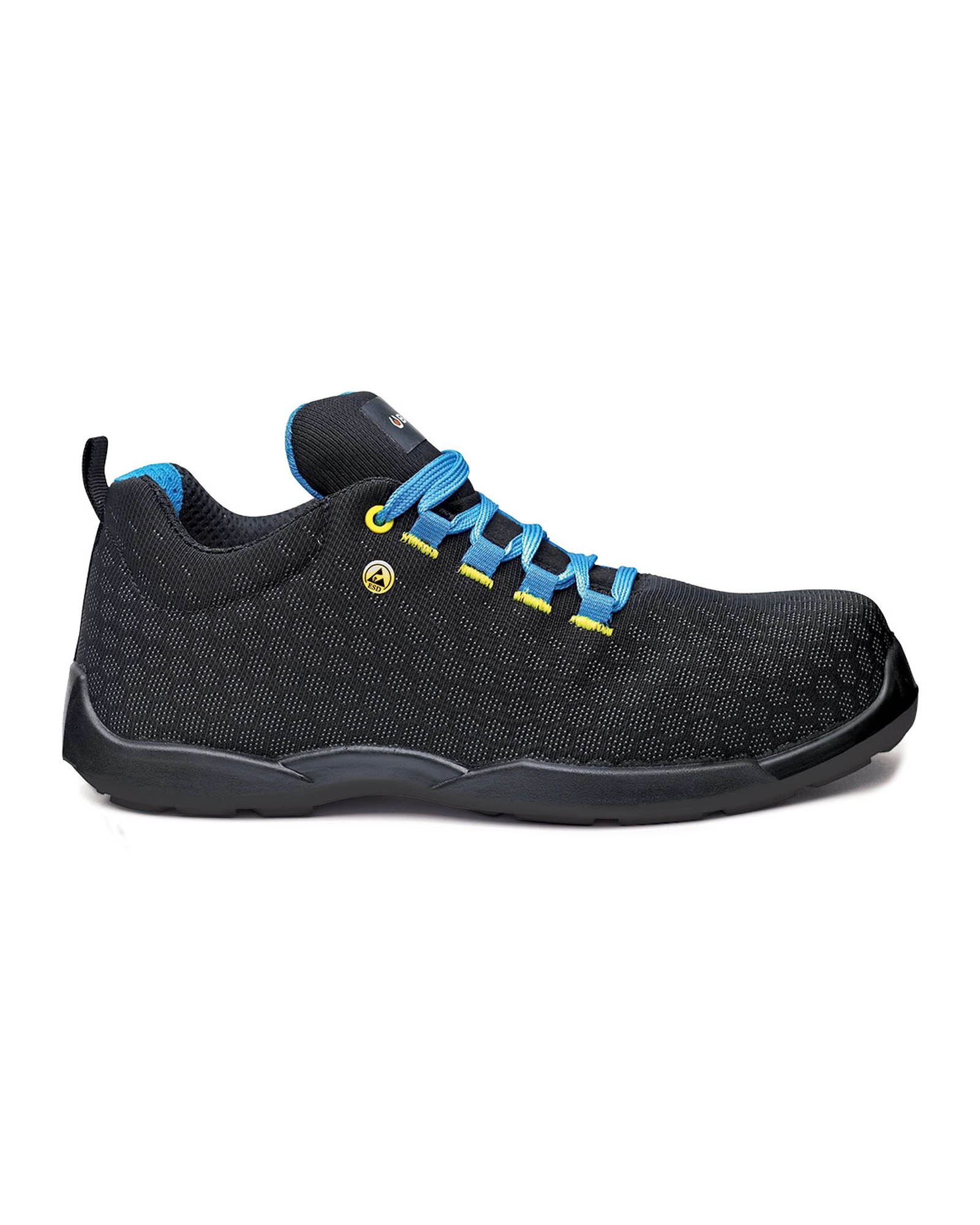 Base Marathon veiligheidsschoen B0677E in zwart/blauw