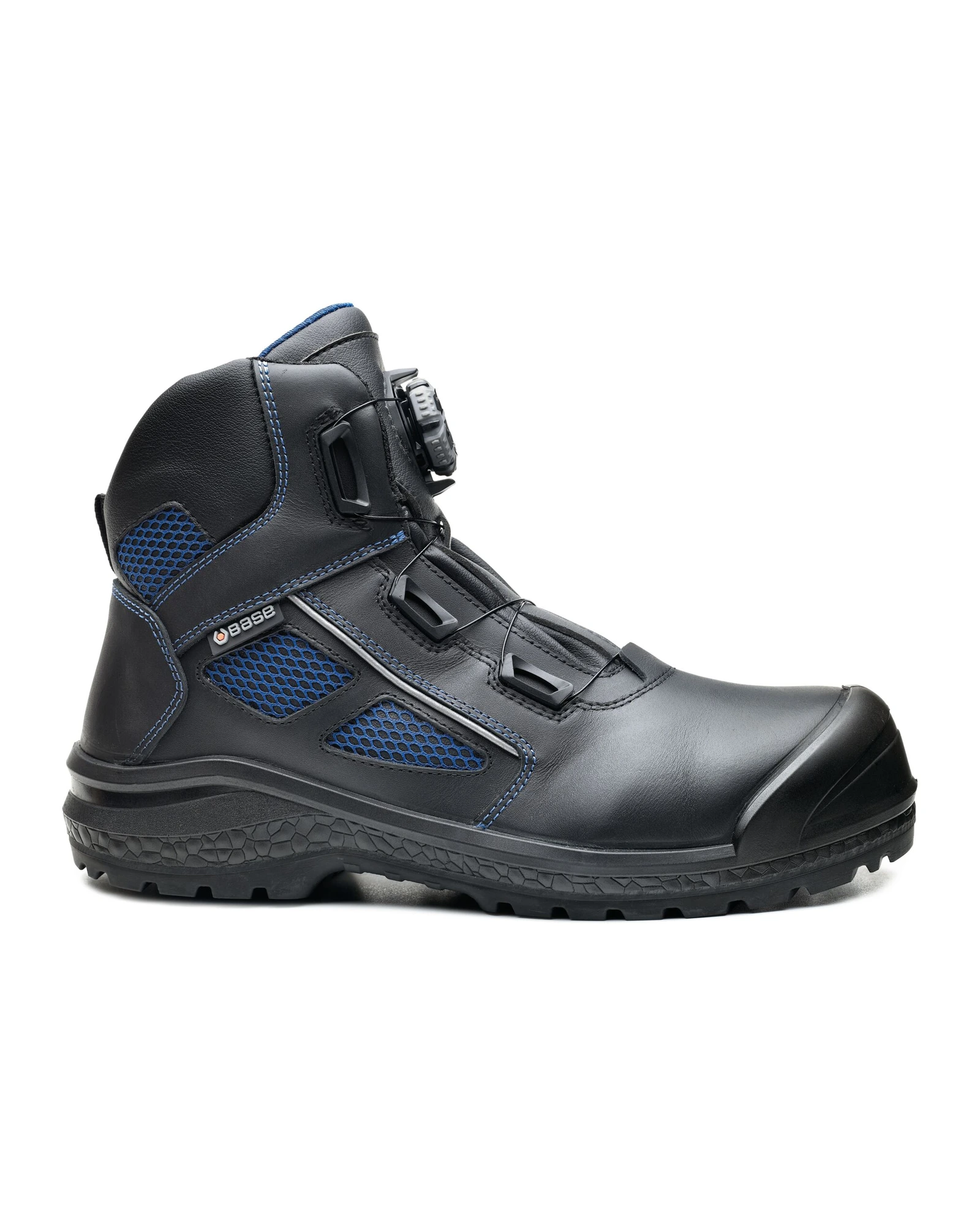 Base Be-Fast Top veiligheidsschoen B0821 in zwart/blauw