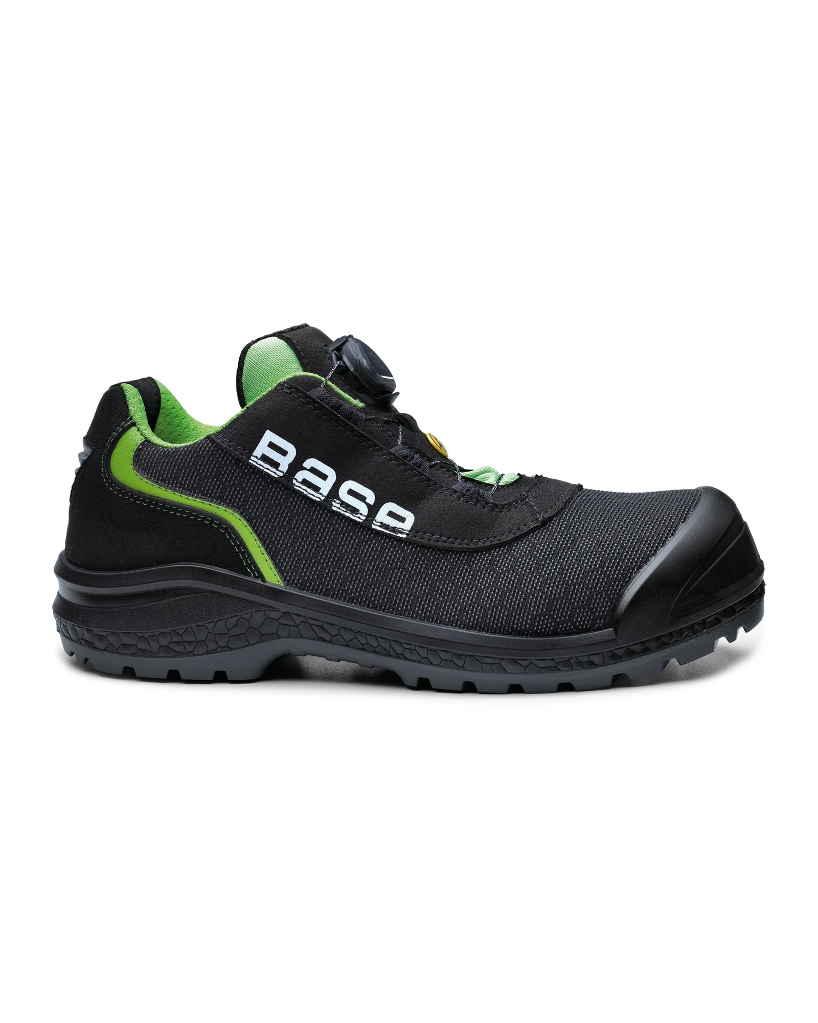 Base Be-Ready veiligheidsschoen B0822 in zwart/groen