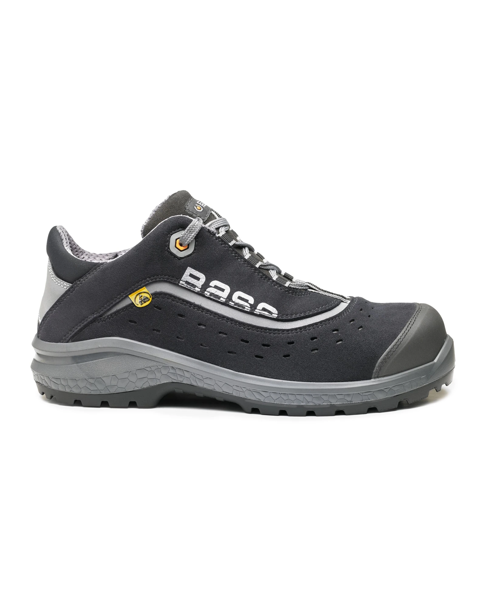 Base Be-Style veiligheidsschoen B0886 in zwart/grijs