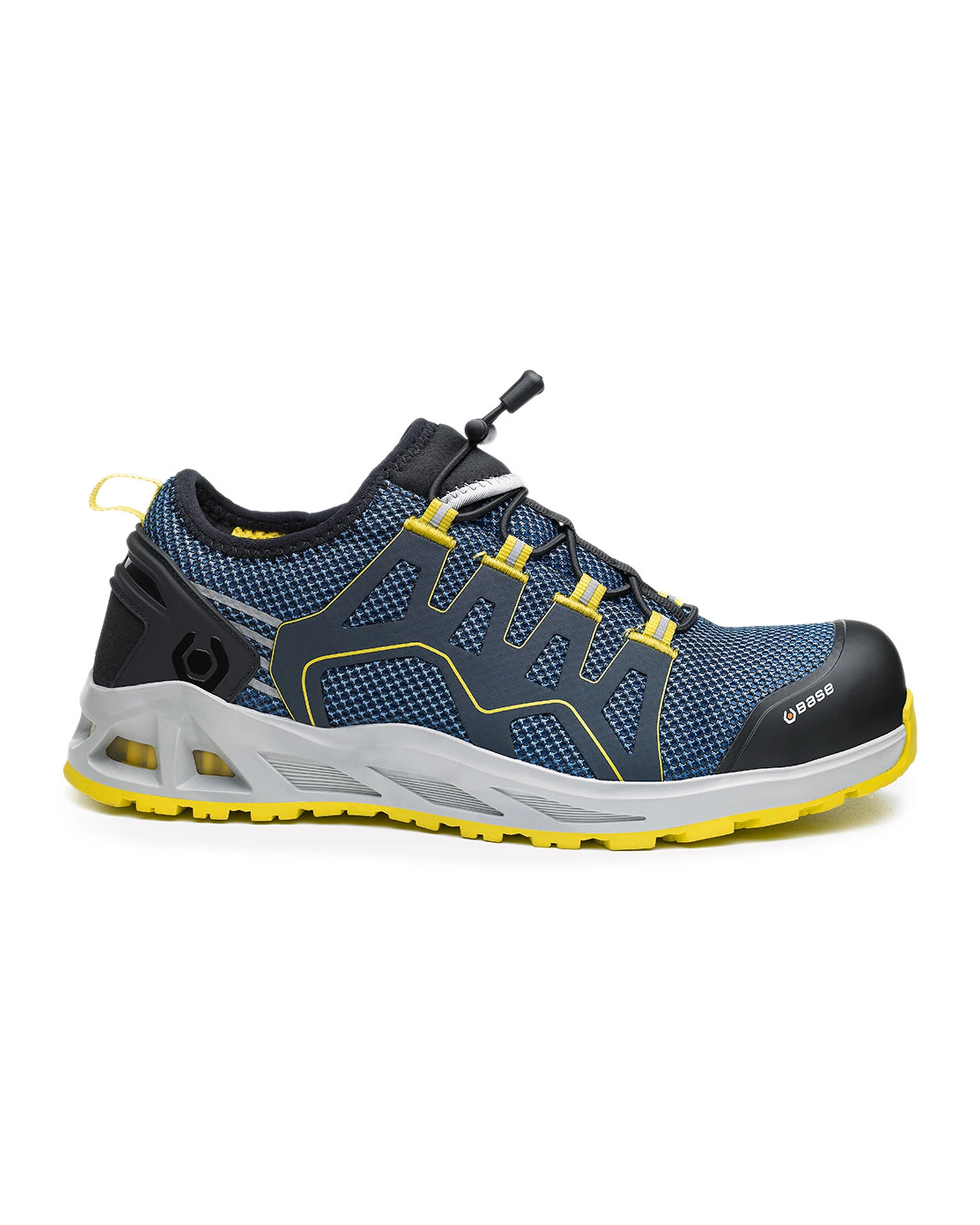 Base K-Balance/K-Walk veiligheidsschoen B1006 in blauw/geel
