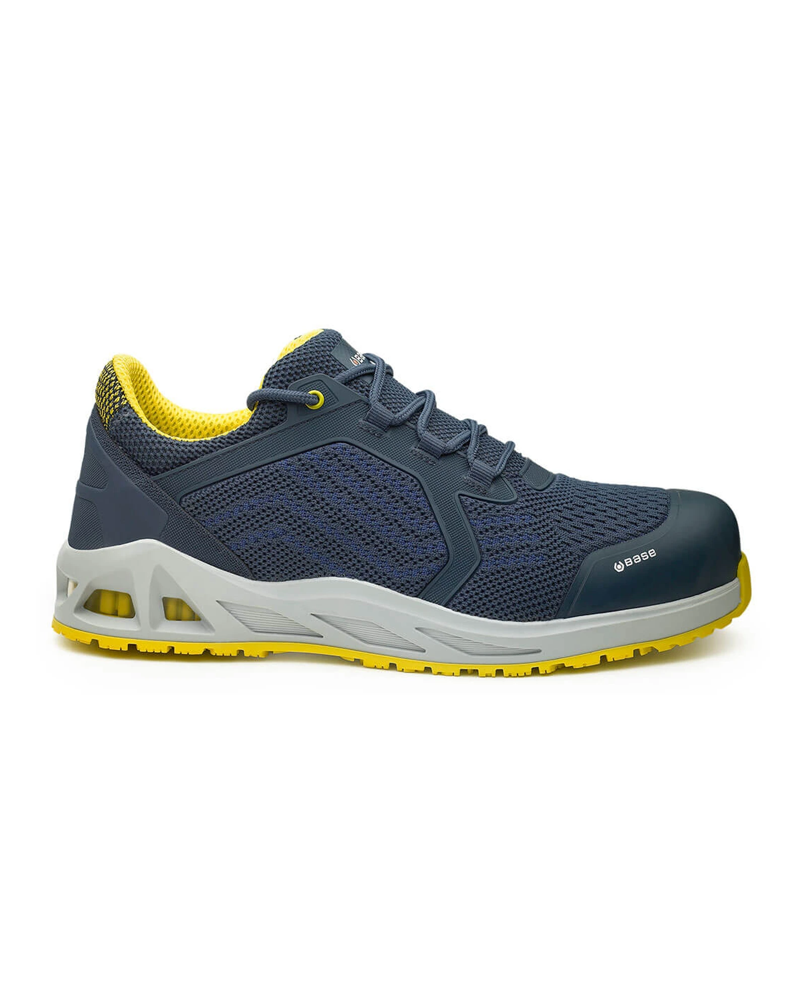 Base K-Sprint veiligheidsschoen B1015 in marine/geel