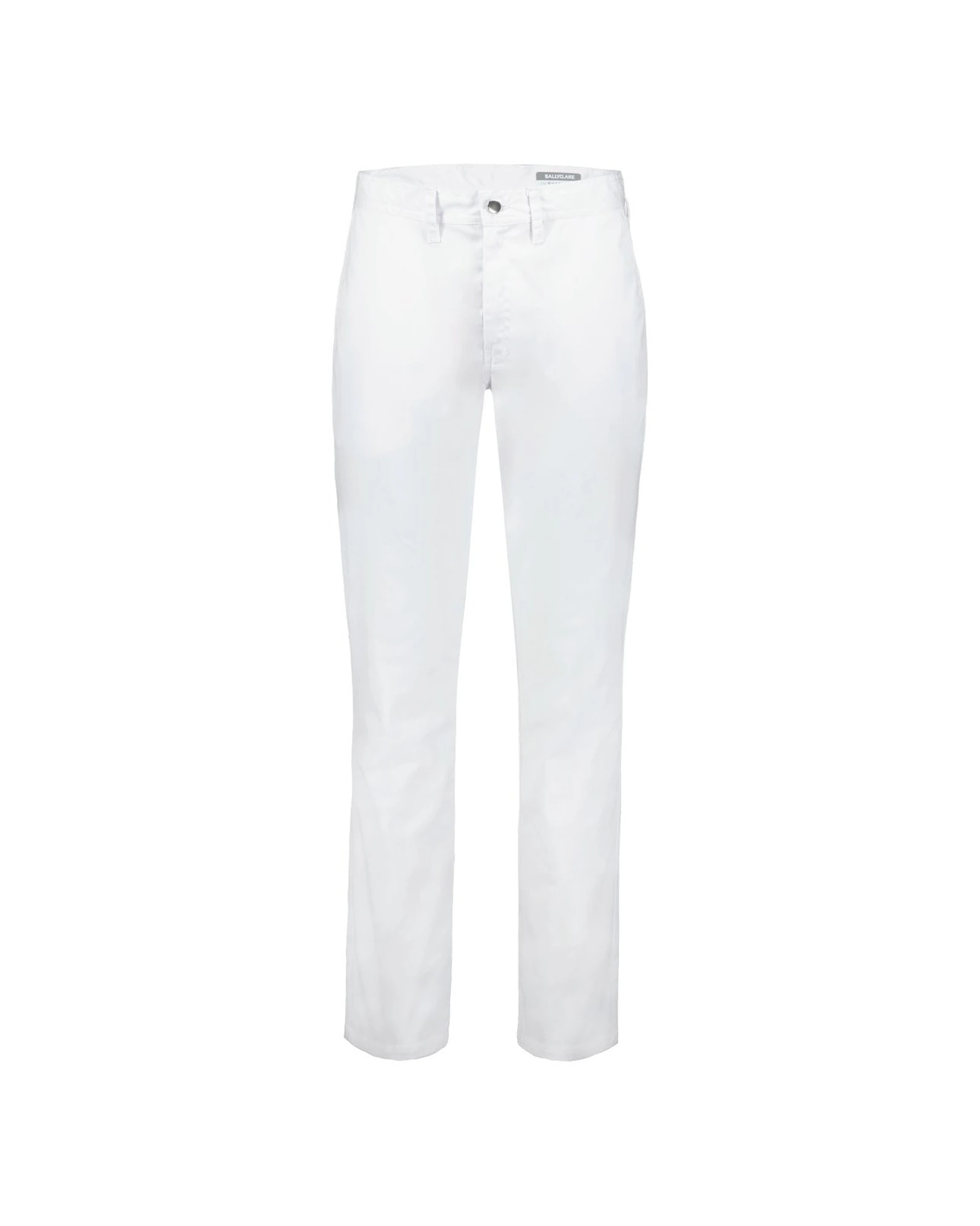 Haen Tim slimfit stretch zorgbroek heren in wit