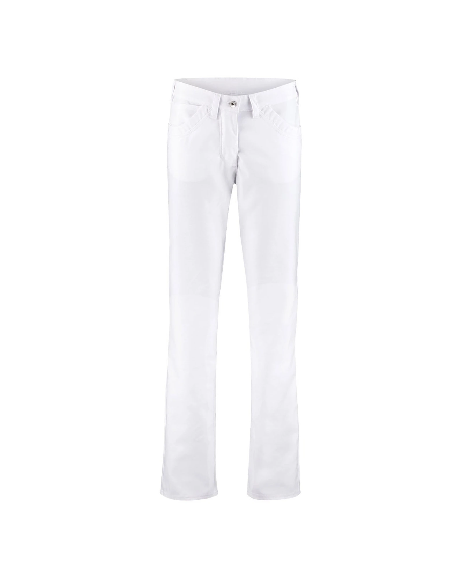 Haen Tara stretch 5-pocket zorgbroek dames in wit