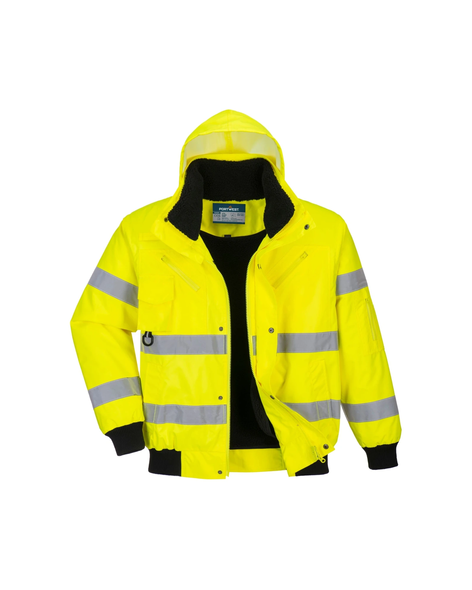 Portwest Hi-Vis Hi-vis multifunctionele jas in geel