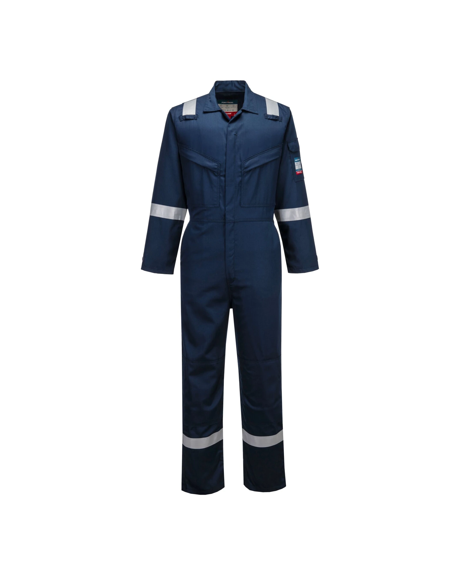 Portwest insectwerende vlamvertragende overall in marine