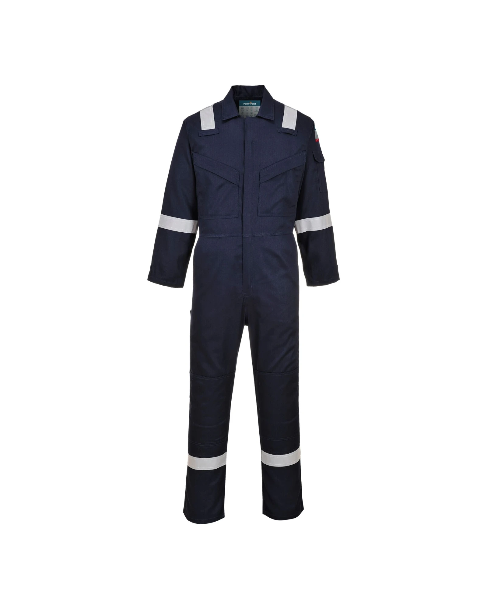 Portwest vlamvertragende overall in marine