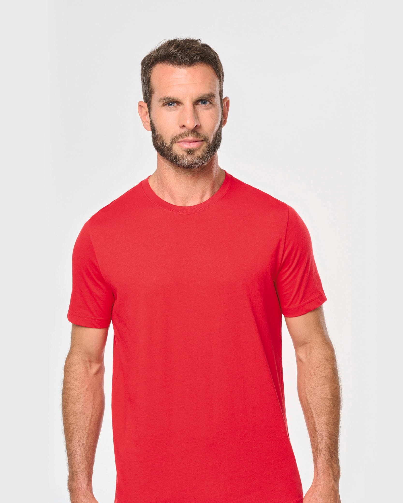 WK Designed To Work WK302 ecologisch heren T-shirt ronde hals - product duidelijk in beeld