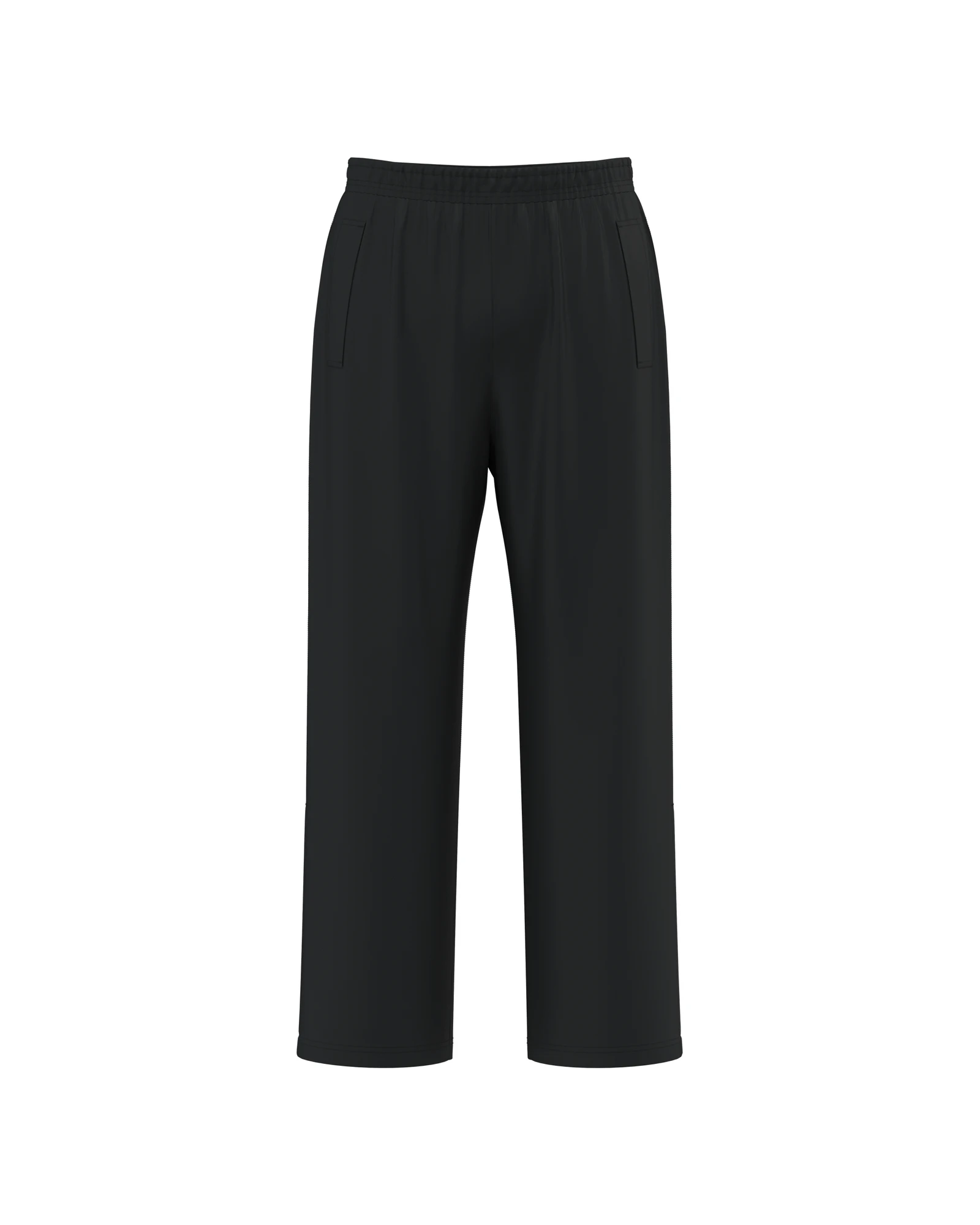WK Designed To Work WK751 unisex regenbroek in zwart, vooraanzicht